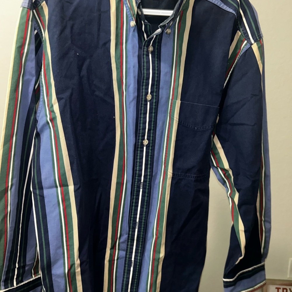 Varsity Multicolor Striped Shirt
